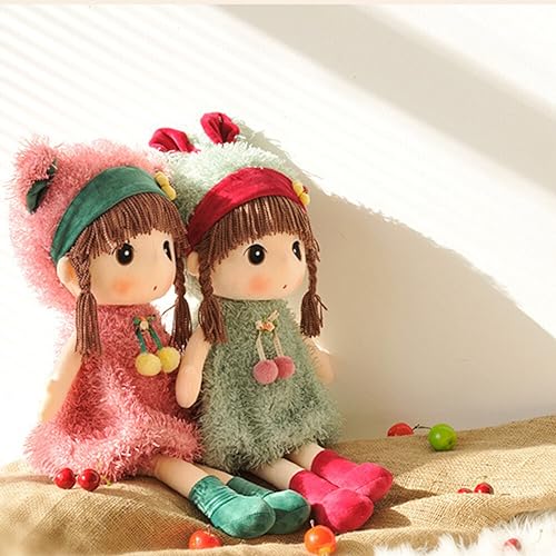 LSGGTIM Stoffpuppe Mädchen ab 1 Jahr, 40cm/45cm Weiche Kuschelpuppe Mädchen Plüschtier Kleine Mädchen Puppen mit Kleidung Plüsch Spielzeug Schöne Stoffpuppen für Kinder Mädchen Weihnachtspuppe, 45cm LSGGTIM Stoffpuppe Mädchen ab 1 Jahr, 40cm/45cm Weiche Kuschelpuppe Mädchen Plüschtier Kleine Mädchen Puppen mit Kleidung Plüsch Spielzeug Schöne Stoffpuppen für Kinder Mädchen Weihnachtspuppe, 45cm von LSGGTIM