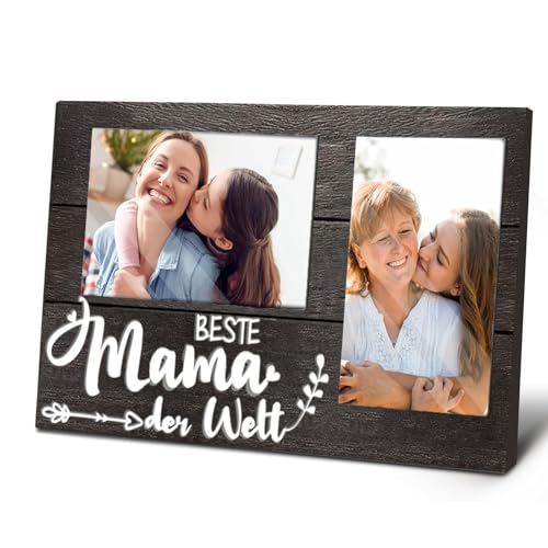 LSGXZS Geschenke für Mama Personalisierte Holz Bilderrahmen für Mama,Geburtstag Weihnachten Valentinstag Mutertag für Bester Mama von Tochter Sohn,Fotogeschenke geschenke von kindern für mama LSGXZS Geschenke für Mama Personalisierte Holz Bilderrahmen für Mama,Geburtstag Weihnachten Valentinstag Mutertag für Bester Mama von Tochter Sohn,Fotogeschenke geschenke von kindern für mama von LSGXZS