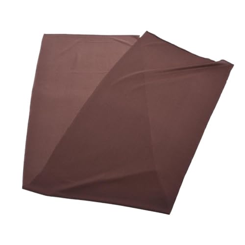 LSHIJI Lautsprecher Stoffgrilltuch 1,7 m x 0,5 m Lautsprecher-Netzstoff, staubdichte Schutzhülle, Lautsprecherstoff Akustikstoff(Brown) von LSHIJI