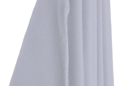 LSHIJI Lautsprecher Stoffgrilltuch 1,7 x 0,5 m Lautsprecherstoff, Stereo-Stoff, Netzstoff, Lautsprecherstoff Akustikstoff(Silver) von LSHIJI