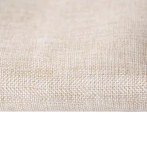 LSHIJI Lautsprecher Stoffgrilltuch 100 x 145 cm Lautsprecherstoff, schützender staubdichter Netzstoff, Lautsprecherstoff Akustikstoff(Beige) von LSHIJI