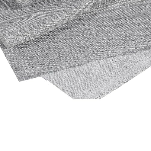 LSHIJI Lautsprecher Stoffgrilltuch 145 * 50 cm Lautsprecher-Netzstoff, staubdicht, schalldicht, staubdicht, schützender Lautsprecherstoff Akustikstoff(Gray) von LSHIJI