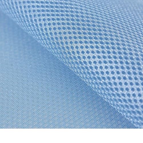 LSHIJI Lautsprecher Stoffgrilltuch 160 x 100 cm atmungsaktiver Lautsprecher-Netzstoff Akustikstoff(11 Blue) von LSHIJI