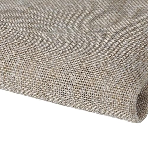 LSHIJI Lautsprecher Stoffgrilltuch Lautsprecher-Grill-Tuch, Lautsprecher-Stoff, schützender staubdichter Netzstoff, Lautsprecher-Stoff Akustikstoff(Light Beige) von LSHIJI