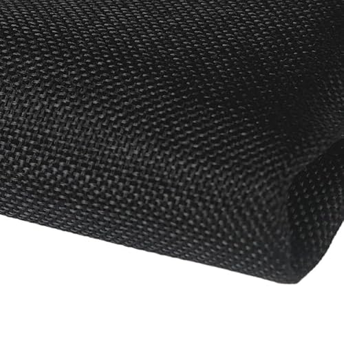 LSHIJI Lautsprecher Stoffgrilltuch Lautsprecher-Grill-Tuch, Lautsprecher-Stoff, schützender staubdichter Netzstoff, Lautsprecher-Stoff Akustikstoff(Noir) von LSHIJI