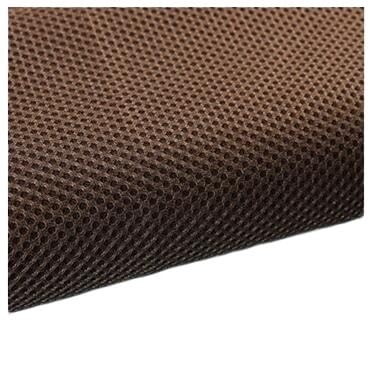 LSHIJI Lautsprecher Stoffgrilltuch Lautsprecher-Netzstoff, Dicker, atmungsaktiver Lautsprecherstoff, 150 cm breit, 2 mm dick Akustikstoff(Coffee) von LSHIJI