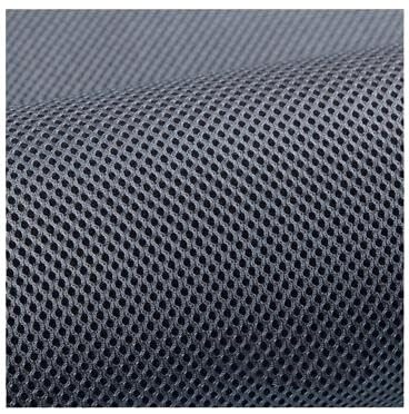LSHIJI Lautsprecher Stoffgrilltuch Lautsprecher-Netzstoff, Dicker, atmungsaktiver Lautsprecherstoff, 150 cm breit, 2 mm dick Akustikstoff(Darkgrey) von LSHIJI