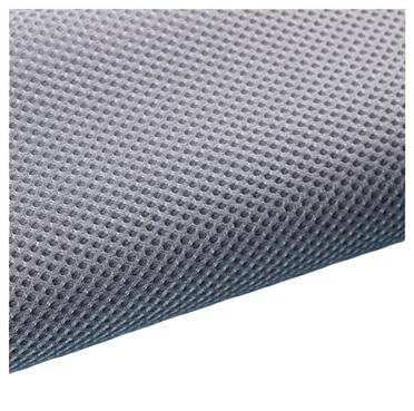 LSHIJI Lautsprecher Stoffgrilltuch Lautsprecher-Netzstoff, Dicker, atmungsaktiver Lautsprecherstoff, 150 cm breit, 2 mm dick Akustikstoff(Light Grey) von LSHIJI