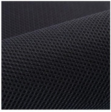LSHIJI Lautsprecher Stoffgrilltuch Lautsprecher-Netzstoff, Dicker, atmungsaktiver Lautsprecherstoff, 150 cm breit, 2 mm dick Akustikstoff(Noir) von LSHIJI
