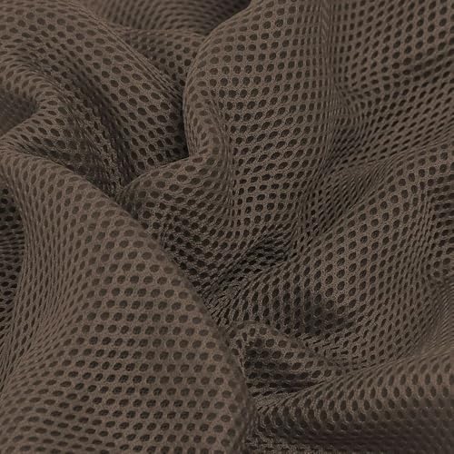 LSHIJI Lautsprecher Stoffgrilltuch Lautsprecher-Netzstoff, staubdicht, schalldicht, Lautsprecherstoff, 1,6 m x 0,5 m Akustikstoff(Coffee) von LSHIJI