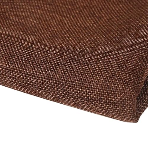 LSHIJI Lautsprecher Stoffgrilltuch Lautsprecher-Netzstoff, staubdichter Stoff, Lautsprecherstoff, 1,45 x 0,5 m Akustikstoff(Brown) von LSHIJI