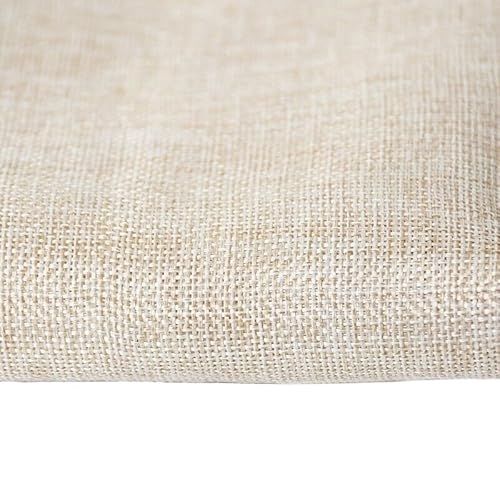 LSHIJI Lautsprecher Stoffgrilltuch Lautsprecher-Netzstoff, staubdichter Stoff, Lautsprecherstoff, 1,45 x 0,5 m Akustikstoff(Light Beige) von LSHIJI