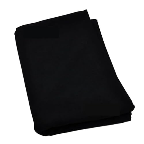 LSHIJI Lautsprecher Stoffgrilltuch Staubdichter Stoff for Lautsprecher, langlebiger Audio-Lautsprecher, schützender schwarzer Netzstoff Akustikstoff(1Mx1.6M) von LSHIJI