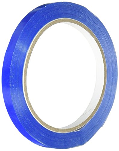 LSM-221507 9 mm x 66 m PVC Tasche Hals Tape – Blau (6 Stück) von LSM