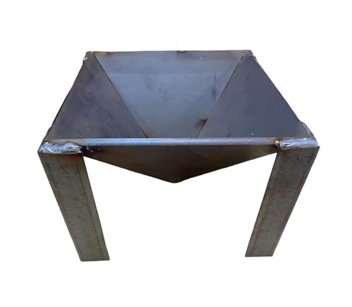 Extra große Metallschmelz-Barrenform – 16 kg Behälter aus geschmolzenem Messing – aus Stahl – 20,3 x 20,3 cm – Gießform zum Schmelzen von Gießereien von LSMIITTH