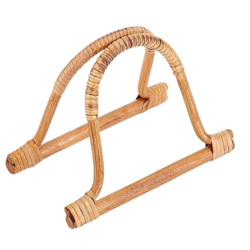 LSNNMU Hölzerne Taschengriffe 4 STK D-förmiger Taschengriff aus Holz, handgefertigt, aus Segeltuch, Handtaschen, Taschengriff, DIY, Taschenherstellung, Zubehör LSNNMU Hölzerne Taschengriffe 4 STK D-förmiger Taschengriff aus Holz, handgefertigt, aus Segeltuch, Handtaschen, Taschengriff, DIY, Taschenherstellung, Zubehör von LSNNMU