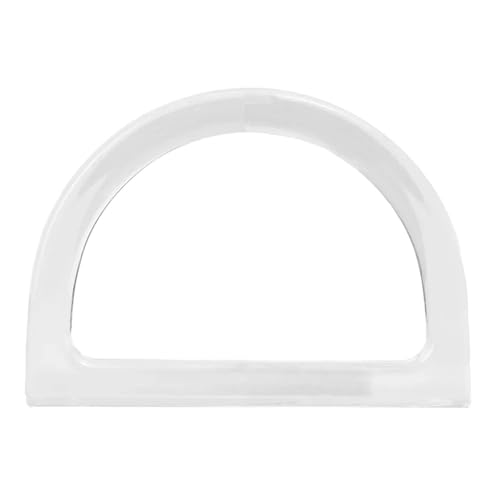 LSNNMU Hölzerne Taschengriffe 4 Stück D-förmige Taschengriffe, DIY-Ersatzgriffe for Handtaschen, Tragegriffe, Geldbörsen, Taschengurte, Holztaschengriffe, Zubehör(Transparent) von LSNNMU