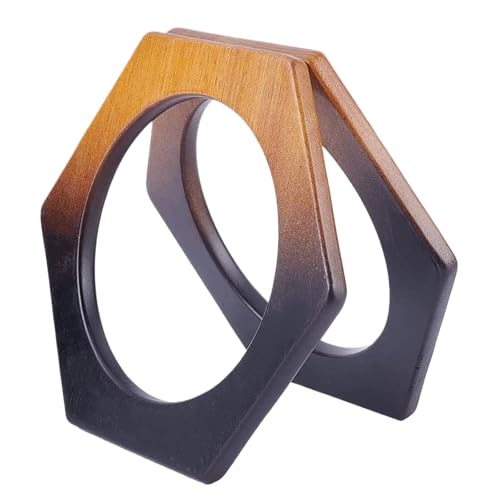 LSNNMU Hölzerne Taschengriffe 4 Stück Holz-Geldbeutelgriffe in Form von hölzernen Taschengriffen, Ersatzgriffe for Handtaschen, DIY, handgefertigte Taschengriffe LSNNMU Hölzerne Taschengriffe 4 Stück Holz-Geldbeutelgriffe in Form von hölzernen Taschengriffen, Ersatzgriffe for Handtaschen, DIY, handgefertigte Taschengriffe von LSNNMU