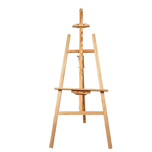 LSNNMU Kunst Staffeleiständer 1pc Kunst Staffelei Stehen Holz Staffelei Malerei Staffelei Ölgemälde Malerei Bord Staffelei for Zeichnung Kunst Skizze von LSNNMU
