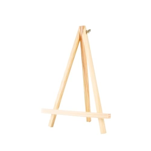 LSNNMU Kunst Staffeleiständer 2 Stück Holzstaffelei for Malen, 20 cm, 24 cm, 30 cm, 40 cm, 50 cm Höhe, klappbare Desktop-Anzeige, Dreieckhalterung, Kunstbedarf(20x30cm) von LSNNMU