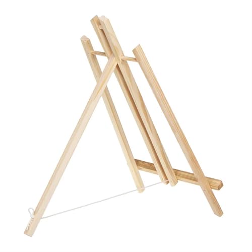 LSNNMU Kunst Staffeleiständer 30 cm/40 cm/50 cm Buche Holz Tisch Staffelei for Künstler Staffelei Malerei Handwerk Holz Stehen for Party Dekoration Kunst Liefert(40cm) von LSNNMU