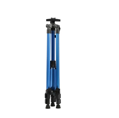 LSNNMU Kunst Staffeleiständer Farbige Staffelei, Aluminium/Eisenlegierung, zusammenklappbar, Malstaffelei, Rahmen, Künstler, verstellbares Stativ, Ausstellungsregal for den Außenbereich(Blue) von LSNNMU