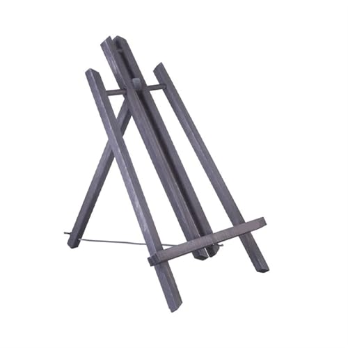 LSNNMU Kunst Staffeleiständer Holz Staffelei Ausstellung Display Regal Halter Studio Malerei Stand Werkzeug for Handwerk Kunst Liefert(Gray) von LSNNMU