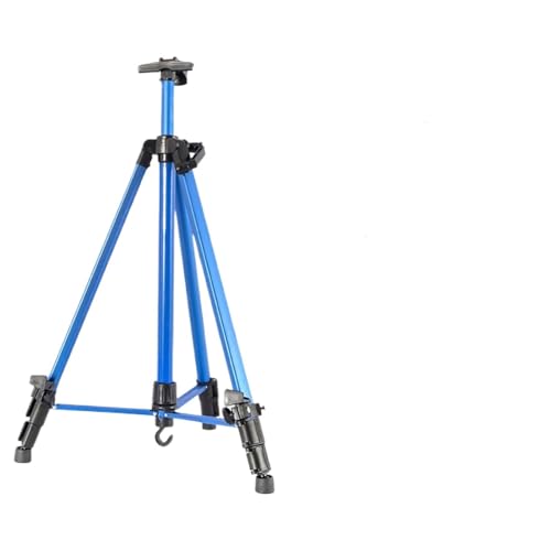 LSNNMU Kunst Staffeleiständer Kunst-Staffelei-Ständer, Malerei-Staffelei-Ständer, Stativ for Malen und Ausstellen, Kunst-Poster-Staffelei aus Aluminium(Blue) von LSNNMU