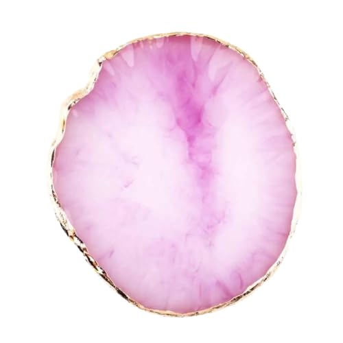 LSNNMU Trinket Dish Schmuckschale aus Kunstharz, Schmuck, Halskette, Ring, Ohrringe, Präsentationsplatte, Tablett, Halter, Schale, Organizer, Schmuckverpackung(Light Purple) von LSNNMU
