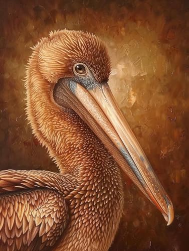 LSPKKYOU Diamond Painting Erwachsene Vogel, Diamond Painting bilder Tier, Diy Mosaikherstellung Bastelset Erwachsene, Full Drill Stickerei Kreuzstich Sets für Zimmer Deko, Geschenke 100x135 cm M-7484 von LSPKKYOU