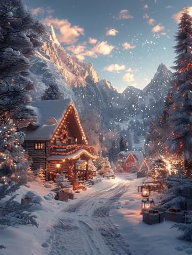 LSPKKYOU Malen Nach Zahlen Erwachsene Berg, Malen Nach Zahlen Schneeszene, Paint by Numbers DIY Handgemalt Ölgemälde Kit Mit 3 Pinsel und Acrylfarbe, Deko Wohnzimmer und Zimmer Deko 100x130 cm R-1265 LSPKKYOU Malen Nach Zahlen Erwachsene Berg, Malen Nach Zahlen Schneeszene, Paint by Numbers DIY Handgemalt Ölgemälde Kit Mit 3 Pinsel und Acrylfarbe, Deko Wohnzimmer und Zimmer Deko 100x130 cm R-1265 von LSPKKYOU