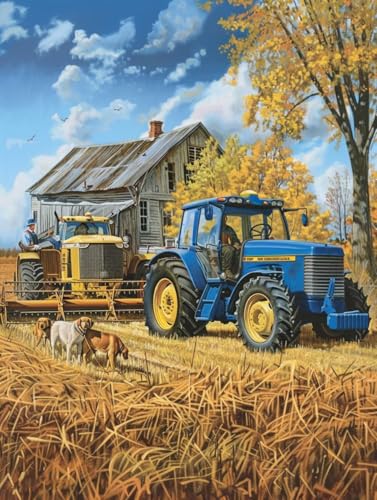 Malen Nach Zahlen Erwachsene Bauernhof, Malen Nach Zahlen Tier, Paint by Numbers DIY Handgemalt Ölgemälde Kit Mit 3 Pinsel und Acrylfarbe, Deko Wohnzimmer und Zimmer Deko, Geschenke 100x135 cm 6-2435 Malen Nach Zahlen Erwachsene Bauernhof, Malen Nach Zahlen Tier, Paint by Numbers DIY Handgemalt Ölgemälde Kit Mit 3 Pinsel und Acrylfarbe, Deko Wohnzimmer und Zimmer Deko, Geschenke 100x135 cm 6-2435 von LSPKKYOU