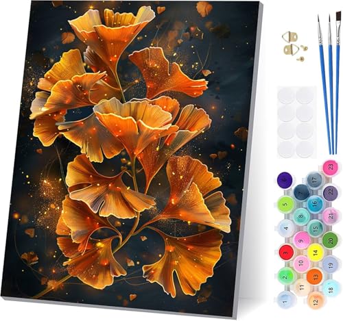 Malen Nach Zahlen Erwachsene Blume, Malen Nach Zahlen Pflanzen, DIY Set Erwachsene Mit 3 Pinseln und Acrylfarbe Knitterfreie Leinwand, Paint by Numbers für Deko Wohnzimmer und Wanddeko 50x65cm S-2749 Malen Nach Zahlen Erwachsene Blume, Malen Nach Zahlen Pflanzen, DIY Set Erwachsene Mit 3 Pinseln und Acrylfarbe Knitterfreie Leinwand, Paint by Numbers für Deko Wohnzimmer und Wanddeko 50x65cm S-2749 von LSPKKYOU