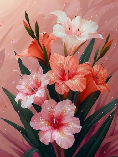 Malen Nach Zahlen Erwachsene Blume, Malen Nach Zahlen Pflanzen, Paint by Numbers DIY Handgemalt Ölgemälde Kit Mit 3 Pinsel und Acrylfarbe, Deko Wohnzimmer und Zimmer Deko, Geschenke 80x110 cm 3-5815 Malen Nach Zahlen Erwachsene Blume, Malen Nach Zahlen Pflanzen, Paint by Numbers DIY Handgemalt Ölgemälde Kit Mit 3 Pinsel und Acrylfarbe, Deko Wohnzimmer und Zimmer Deko, Geschenke 80x110 cm 3-5815 von LSPKKYOU