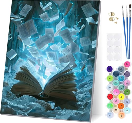 Malen Nach Zahlen Erwachsene Buch, Malen Nach Zahlen Traum, DIY Set Erwachsene Mit 3 Pinseln und Acrylfarbe Knitterfreie Leinwand, Paint by Numbers für Deko Wohnzimmer und Wanddeko 90x120cm 0-6482 Malen Nach Zahlen Erwachsene Buch, Malen Nach Zahlen Traum, DIY Set Erwachsene Mit 3 Pinseln und Acrylfarbe Knitterfreie Leinwand, Paint by Numbers für Deko Wohnzimmer und Wanddeko 90x120cm 0-6482 von LSPKKYOU