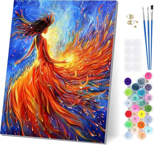 Malen Nach Zahlen Erwachsene Frau, Malen Nach Zahlen Abstrakt, DIY Set Erwachsene Mit 3 Pinseln und Acrylfarbe Knitterfreie Leinwand, Paint by Numbers für Deko Wohnzimmer und Wanddeko 100x130cm 6-1853 Malen Nach Zahlen Erwachsene Frau, Malen Nach Zahlen Abstrakt, DIY Set Erwachsene Mit 3 Pinseln und Acrylfarbe Knitterfreie Leinwand, Paint by Numbers für Deko Wohnzimmer und Wanddeko 100x130cm 6-1853 von LSPKKYOU