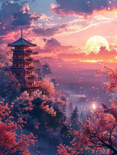 Malen Nach Zahlen Erwachsene Mond, Malen Nach Zahlen Architektur, Paint by Numbers DIY Handgemalt Ölgemälde Kit Mit 3 Pinsel und Acrylfarbe, Deko Wohnzimmer und Zimmer Deko, Geschenke 90x120 cm A-6832 Malen Nach Zahlen Erwachsene Mond, Malen Nach Zahlen Architektur, Paint by Numbers DIY Handgemalt Ölgemälde Kit Mit 3 Pinsel und Acrylfarbe, Deko Wohnzimmer und Zimmer Deko, Geschenke 90x120 cm A-6832 von LSPKKYOU
