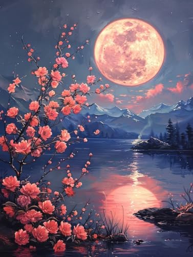 Malen Nach Zahlen Erwachsene Mond Malen Nach Zahlen, Paint by Numbers Adult Blume, DIY Set Erwachsene Handgemalt Ölgemälde mit Pinseln und Acrylfarben, für Deko Wohnzimmer Geschenke 100x135 cm 2-7899 Malen Nach Zahlen Erwachsene Mond Malen Nach Zahlen, Paint by Numbers Adult Blume, DIY Set Erwachsene Handgemalt Ölgemälde mit Pinseln und Acrylfarben, für Deko Wohnzimmer Geschenke 100x135 cm 2-7899 von LSPKKYOU