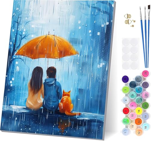 Malen Nach Zahlen Erwachsene Paar, Malen Nach Zahlen Romantisch, DIY Set Erwachsene Mit 3 Pinseln und Acrylfarbe Knitterfreie Leinwand, Paint by Numbers für Deko Wohnzimmer Geschenke 100x135cm 7-1210 Malen Nach Zahlen Erwachsene Paar, Malen Nach Zahlen Romantisch, DIY Set Erwachsene Mit 3 Pinseln und Acrylfarbe Knitterfreie Leinwand, Paint by Numbers für Deko Wohnzimmer Geschenke 100x135cm 7-1210 von LSPKKYOU