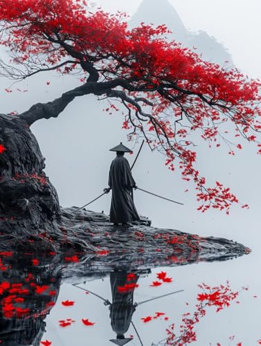 Malen Nach Zahlen Erwachsene Samurai Malen Nach Zahlen, Paint by Numbers Adult Baum, DIY Set Erwachsene Handgemalt Ölgemälde mit Pinseln und Acrylfarben, für Deko Wohnzimmer 100x135 cm J-7348 Malen Nach Zahlen Erwachsene Samurai Malen Nach Zahlen, Paint by Numbers Adult Baum, DIY Set Erwachsene Handgemalt Ölgemälde mit Pinseln und Acrylfarben, für Deko Wohnzimmer 100x135 cm J-7348 von LSPKKYOU