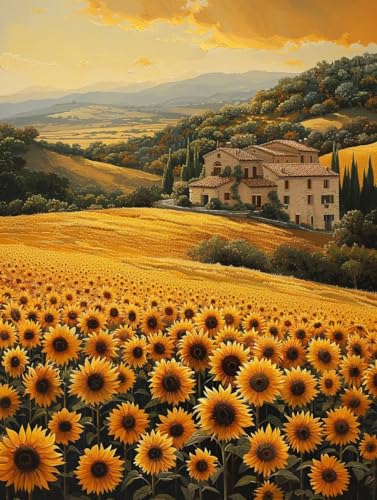 Malen Nach Zahlen Erwachsene Sonnenuntergang Malen Nach Zahlen, Paint by Numbers Adult Blume, DIY Set Erwachsene Handgemalt Ölgemälde mit Pinseln und Acrylfarben, für Deko Wohnzimmer 60x80 cm 0-9962 Malen Nach Zahlen Erwachsene Sonnenuntergang Malen Nach Zahlen, Paint by Numbers Adult Blume, DIY Set Erwachsene Handgemalt Ölgemälde mit Pinseln und Acrylfarben, für Deko Wohnzimmer 60x80 cm 0-9962 von LSPKKYOU