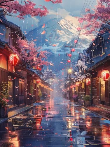Malen Nach Zahlen Erwachsene Vulkan Fuji, Malen Nach Zahlen Japan, Paint by Numbers DIY Handgemalt Ölgemälde Kit Mit 3 Pinsel und Acrylfarbe, Deko Wohnzimmer und Zimmer Deko, Geschenke 30x40 cm E-7086 Malen Nach Zahlen Erwachsene Vulkan Fuji, Malen Nach Zahlen Japan, Paint by Numbers DIY Handgemalt Ölgemälde Kit Mit 3 Pinsel und Acrylfarbe, Deko Wohnzimmer und Zimmer Deko, Geschenke 30x40 cm E-7086 von LSPKKYOU