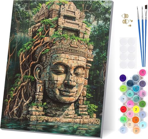 Malen Nach Zahlen Erwachsene Zen, Malen Nach Zahlen Abstrakt, DIY Set Erwachsene Mit 3 Pinseln und Acrylfarbe Knitterfreie Leinwand, Paint by Numbers für Deko Wohnzimmer und Wanddeko 100x130cm X-2374 Malen Nach Zahlen Erwachsene Zen, Malen Nach Zahlen Abstrakt, DIY Set Erwachsene Mit 3 Pinseln und Acrylfarbe Knitterfreie Leinwand, Paint by Numbers für Deko Wohnzimmer und Wanddeko 100x130cm X-2374 von LSPKKYOU