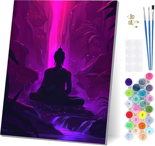 Malen Nach Zahlen Erwachsene Zen, Malen Nach Zahlen Traum, DIY Set Erwachsene Mit 3 Pinseln und Acrylfarbe Knitterfreie Leinwand, Paint by Numbers für Deko Wohnzimmer und Wanddeko 80x110cm Z-4463 Malen Nach Zahlen Erwachsene Zen, Malen Nach Zahlen Traum, DIY Set Erwachsene Mit 3 Pinseln und Acrylfarbe Knitterfreie Leinwand, Paint by Numbers für Deko Wohnzimmer und Wanddeko 80x110cm Z-4463 von LSPKKYOU