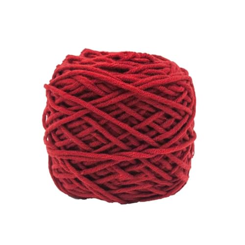 LSQXSS 100 g Knäuel-Tuftgarn, professionelles 8-fach getuftetes Garn zum Tuften von Teppichen, Stanznadel, 5 mm dickes Poke-Stickgarn, gemischtes Nähgarn aus Polyester-Baumwolle LSQXSS 100 g Knäuel-Tuftgarn, professionelles 8-fach getuftetes Garn zum Tuften von Teppichen, Stanznadel, 5 mm dickes Poke-Stickgarn, gemischtes Nähgarn aus Polyester-Baumwolle von LSQXSS