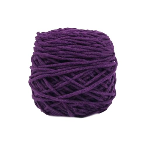 LSQXSS 100 g Knäuel-Tuftgarn, professionelles 8-fach getuftetes Garn zum Tuften von Teppichen, Stanznadel, 5 mm dickes Poke-Stickgarn, gemischtes Nähgarn aus Polyester-Baumwolle LSQXSS 100 g Knäuel-Tuftgarn, professionelles 8-fach getuftetes Garn zum Tuften von Teppichen, Stanznadel, 5 mm dickes Poke-Stickgarn, gemischtes Nähgarn aus Polyester-Baumwolle von LSQXSS