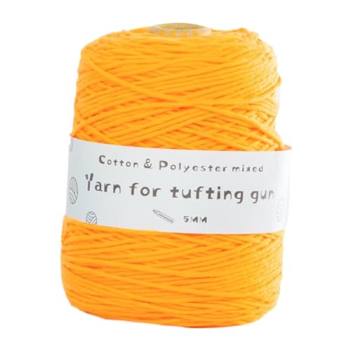 LSQXSS 458 g Knäuel-Tuftgarn, professionelles 8-fach getuftetes Garn zum Tuften von Teppichen, Stanznadel, 5 mm dickes Poke-Stickgarn, gemischtes Nähgarn aus Polyester-Baumwolle LSQXSS 458 g Knäuel-Tuftgarn, professionelles 8-fach getuftetes Garn zum Tuften von Teppichen, Stanznadel, 5 mm dickes Poke-Stickgarn, gemischtes Nähgarn aus Polyester-Baumwolle von LSQXSS