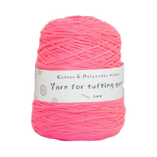 LSQXSS 458 g Knäuel-Tuftgarn, professionelles 8-fach getuftetes Garn zum Tuften von Teppichen, Stanznadel, 5 mm dickes Poke-Stickgarn, gemischtes Nähgarn aus Polyester-Baumwolle LSQXSS 458 g Knäuel-Tuftgarn, professionelles 8-fach getuftetes Garn zum Tuften von Teppichen, Stanznadel, 5 mm dickes Poke-Stickgarn, gemischtes Nähgarn aus Polyester-Baumwolle von LSQXSS