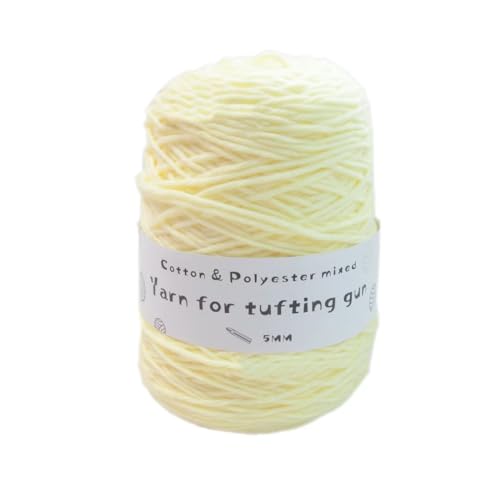 LSQXSS 458 g Knäuel-Tuftgarn, professionelles 8-fach getuftetes Garn zum Tuften von Teppichen, Stanznadel, 5 mm dickes Poke-Stickgarn, gemischtes Nähgarn aus Polyester-Baumwolle LSQXSS 458 g Knäuel-Tuftgarn, professionelles 8-fach getuftetes Garn zum Tuften von Teppichen, Stanznadel, 5 mm dickes Poke-Stickgarn, gemischtes Nähgarn aus Polyester-Baumwolle von LSQXSS