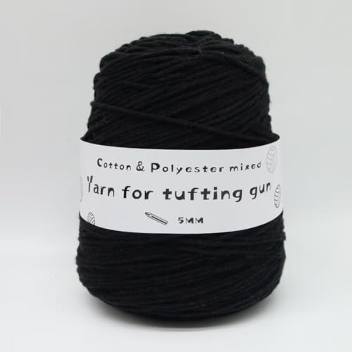 LSQXSS 458 g Knäuel-Tuftgarn, professionelles 8-fach getuftetes Garn zum Tuften von Teppichen, Stanznadel, 5 mm dickes Poke-Stickgarn, gemischtes Nähgarn aus Polyester-Baumwolle LSQXSS 458 g Knäuel-Tuftgarn, professionelles 8-fach getuftetes Garn zum Tuften von Teppichen, Stanznadel, 5 mm dickes Poke-Stickgarn, gemischtes Nähgarn aus Polyester-Baumwolle von LSQXSS